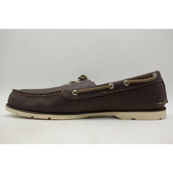 Sperry Top Sider Brown Leather Deck Loafers Shoes Men\'s 14 M main image 6